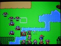 une photo d'Ã©cran de Shining Force sur Sega Megadrive